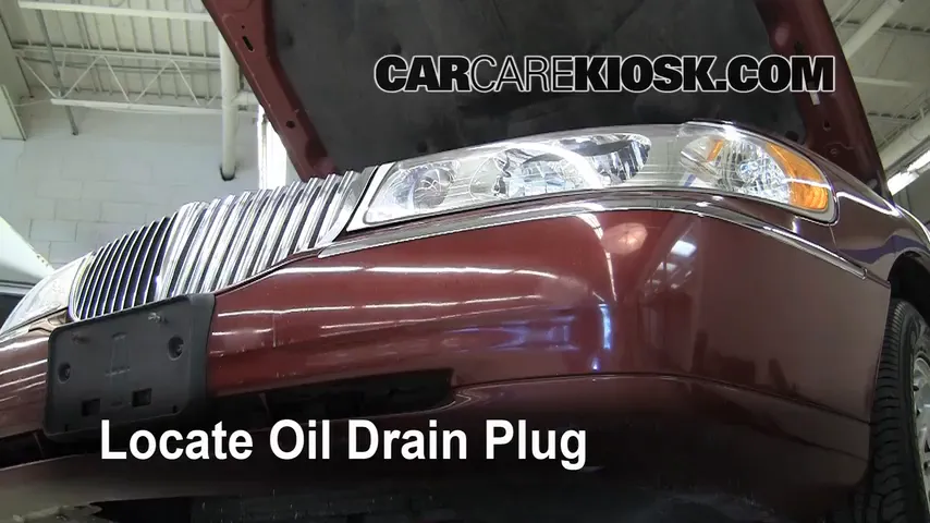1999 Lincoln Town Car Signature 4.6L V8 Huile Changer l'huile et le filtre à huile